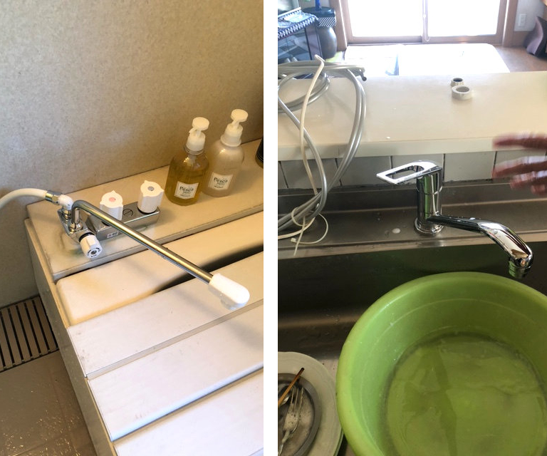 蛇口交換２箇所と給水配管交換-ｈ様邸(佐賀県神埼市)r4-0622