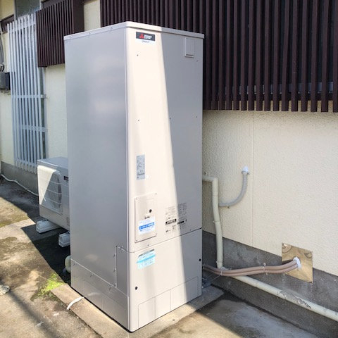 電気温水器からエコキュートへ-ｓ様邸(佐賀市)R4-0622